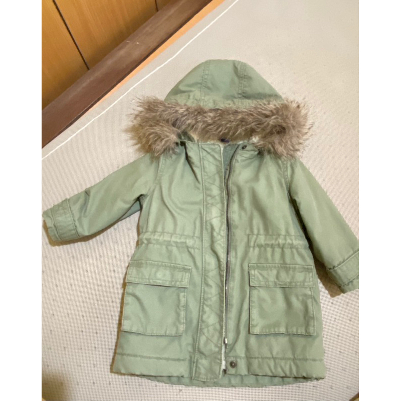 GAP baby gap 軍裝外套 日本2-3歲 90公分二手