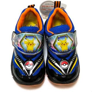 新品【現貨免運】臺灣製 正版授權 Pokémon 寶可夢 皮卡丘 電燈透氣 運動鞋布鞋 17-22cm【陳董家】5259