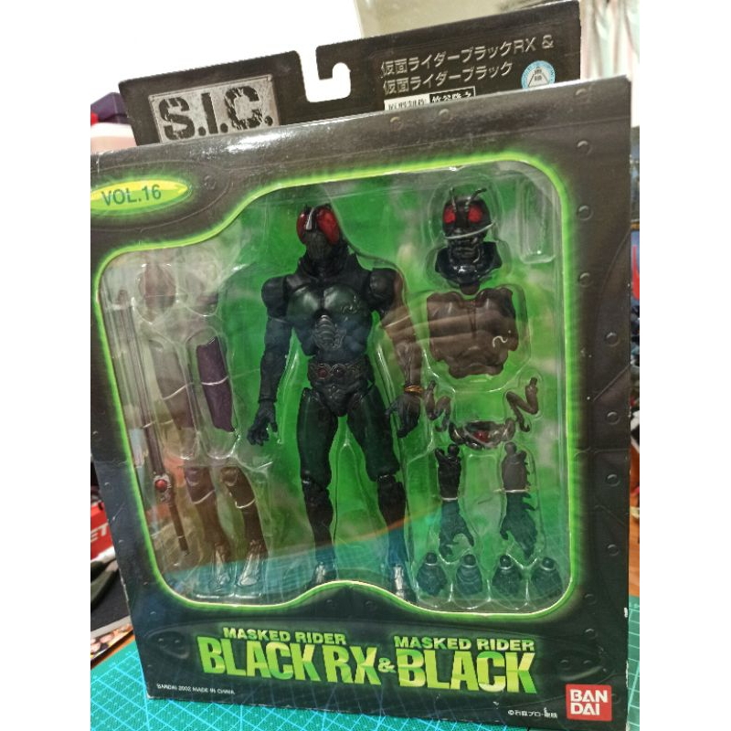 S.I.C SIC Vol.16 MASKED RIDER BLACK RX &amp; BLACK 假面騎士 黑騎士 竹谷隆之