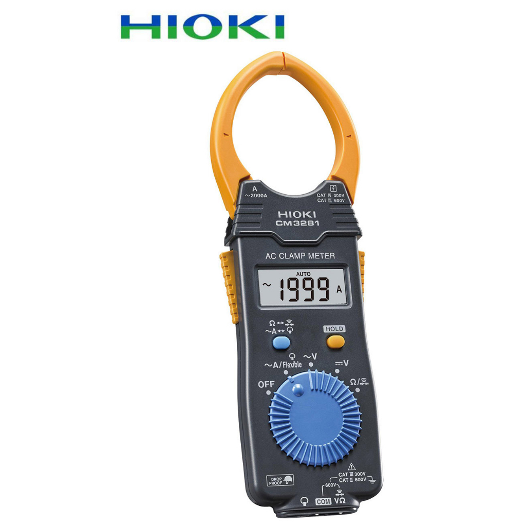 【專業工具人】日本HIOKI CM3281 數字式大開口交流鉤表(2000A)