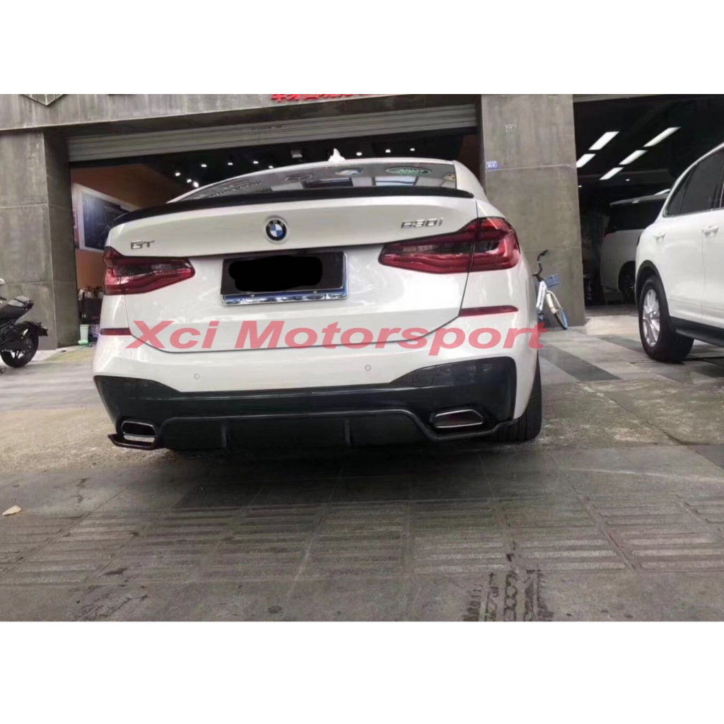 XCI BMW G32 6GT M-tech 碳纖維後下巴.外銷A級品