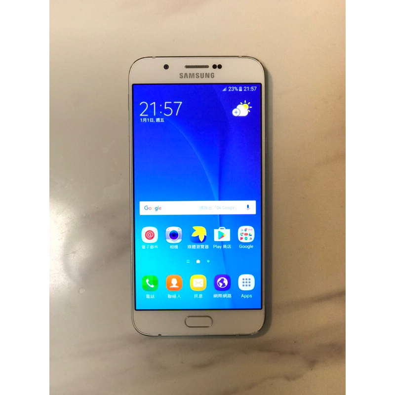 📱1130📱SAMSUNG 三星 Galaxy A8 32GB 白 二手機