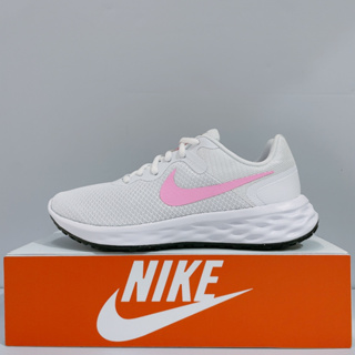 NIKE W REVOLUTION 6 NN 女生 白色 舒適 透氣 輕量 運動 慢跑鞋 DC3729-103