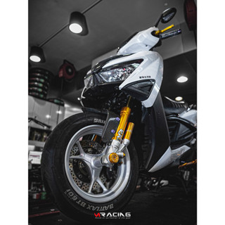 【炫富精品】烤漆輪框烤漆/類鍛造輪框 金屬銀/陽極銀 水冷BWS/六代戰/JETSL/DRG/MMBCU/黑曼巴