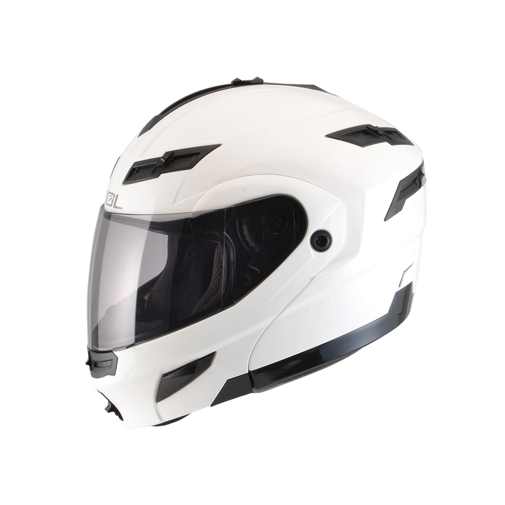 【SOL Helmets】SM-1可掀式安全帽 (素色_素白) ｜ SOL安全帽官方商城