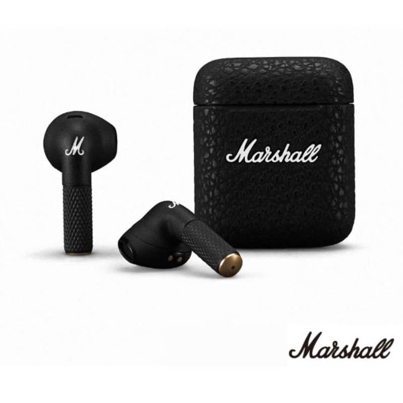 全新【Marshall】Minor III真無線藍牙耳機(經典黑)