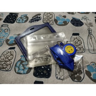 轉賣 拉扣證件套 票卡夾悠遊卡套伸縮掛繩 吊牌識別證拉繩1入 贈透明卡套1入