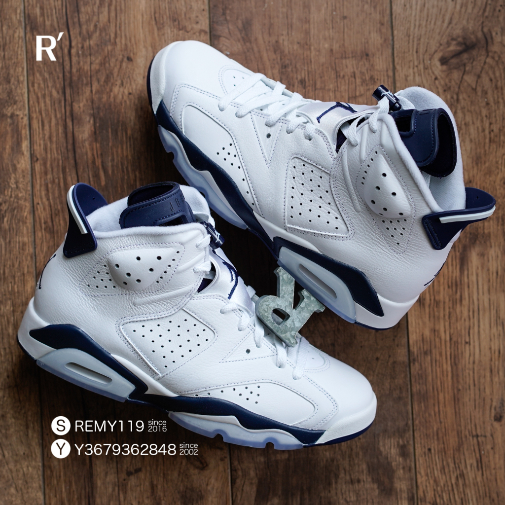 R’代購 Air Jordan 6 Midnight Navy 海軍藍 午夜藍 CT8529-141