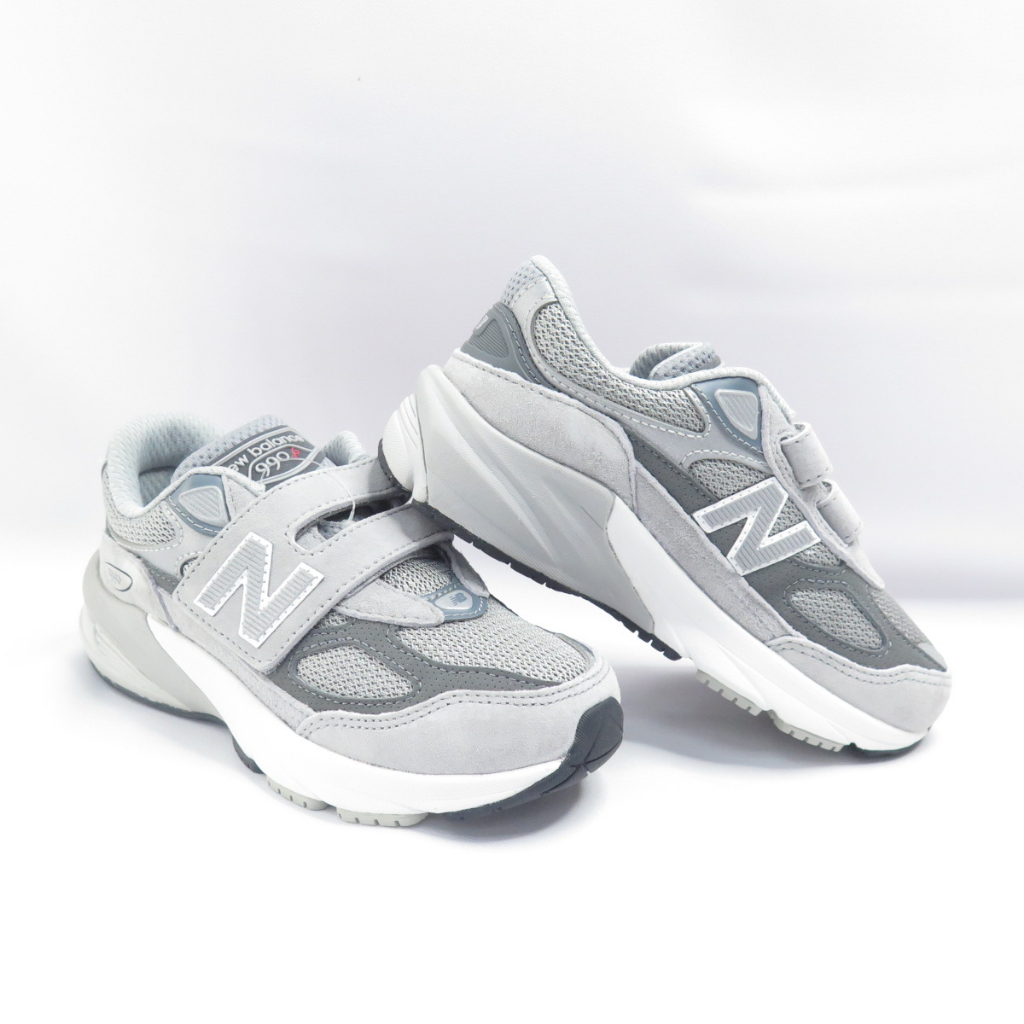 New Balance 990 中童 復古休閒鞋 寬楦 PV990GL6 灰【iSport】