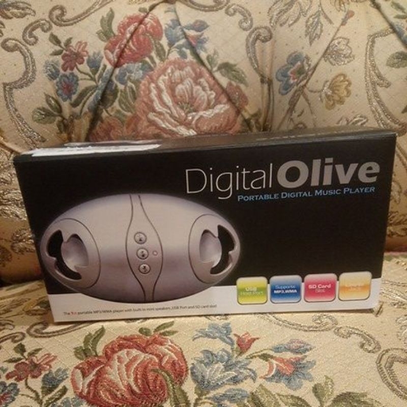 Digital Olive 雙聲道 攜帶式多媒體 MP3 喇叭 可接受USB 記憶卡 全新