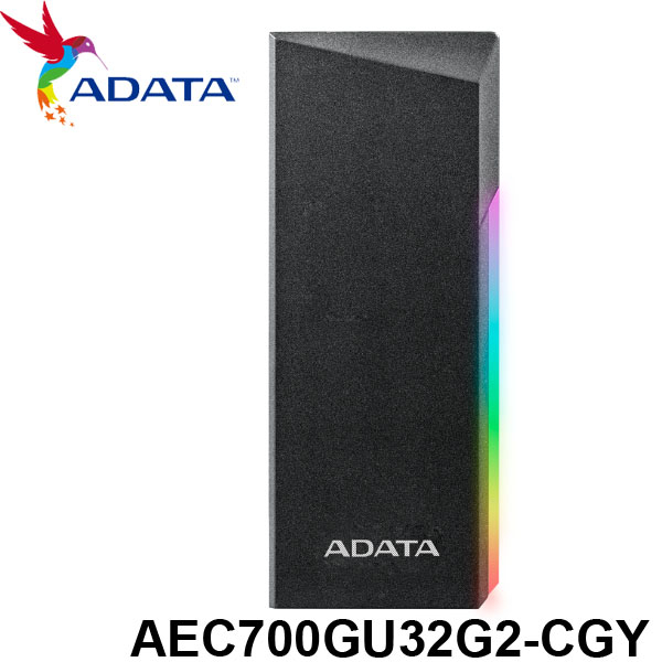 【3CTOWN】含稅附發票 ADATA 威剛 EC700G M.2 PCIe/SATA 固態硬碟外接盒