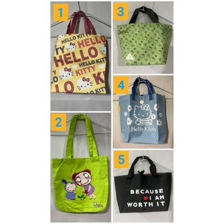 手提袋 手提包 手拿包 小提袋 便當袋 肩背袋 LOREAL 巴黎萊雅 Hello Kitty 凱蒂貓