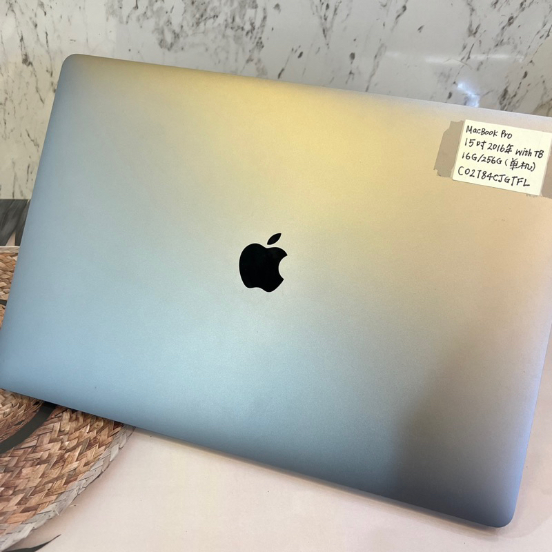 🫧現貨福利 快速出貨🚀【Apple】MacBook Pro 15吋2016年 with TB 16g/256g 灰色