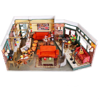 【臺灣現貨|六人行】Lil' Haven DIY小屋FRIENDS老友記紐約中央公園咖啡店咖啡廳 莫妮卡的房間喬伊的公寓