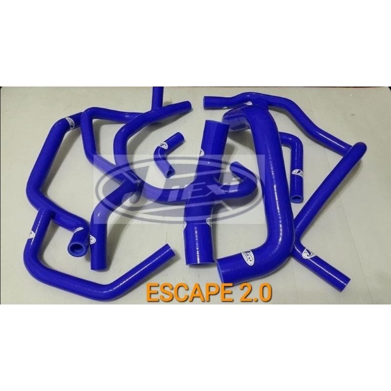 高品質矽膠～福特～ESCAPE 2.0強化矽膠水管／送鐵束