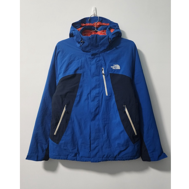 美國 The North Face 北臉 北面 藍色 防風 防水 修身 衝鋒 風衣 登山 保暖 外套 夾克 印尼製