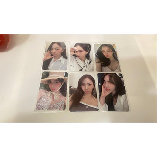 viviz小卡 sinb 年曆卡、專卡、粉絲見面會小卡等
