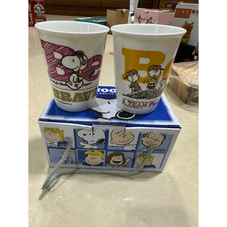 Snoopy全新2組茶杯