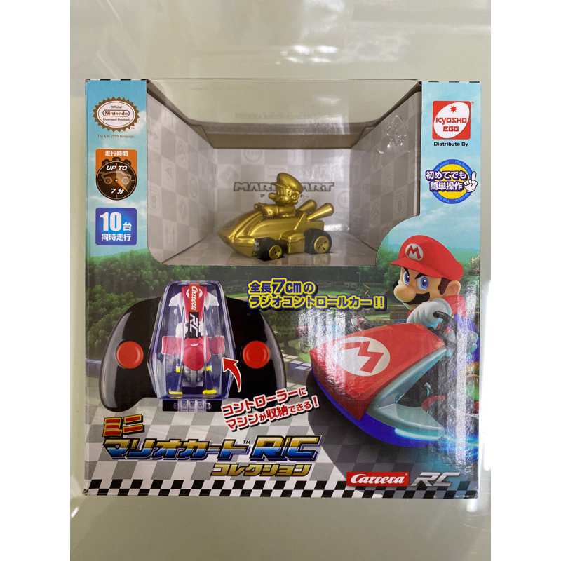 [全新] 日版  KYOSHO 正版 MARIO 黃金 瑪利歐 遙控車 無敵星星 迷你遙控車 瑪利歐賽車 RC R/C