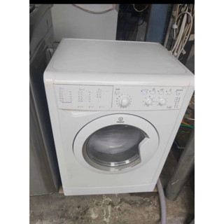 二手中古義大利INDESIT原裝7公斤滾筒洗衣機，烘衣5公斤，220V，公司保固三個月