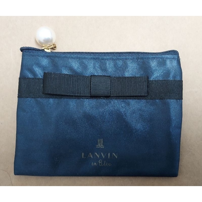  二手 現貨 日雜 雜誌  lanvin en bleu  附錄 贈品 面紙包 小物包 收納袋