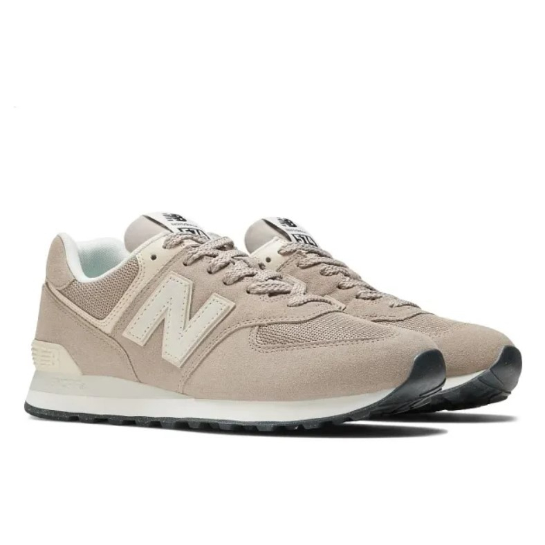 NEW BALANCE 574 男女款(參考男款尺寸) 奶茶色 復古休閒鞋 U574WO2【KAORACER】