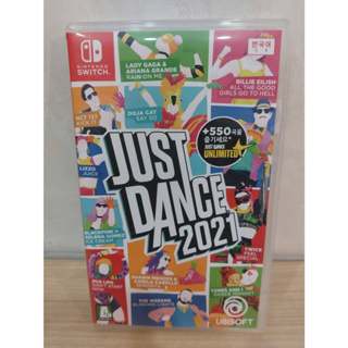 【Nintendo 任天堂】二手 NS Switch 舞力全開 2021 Just Dance 支援中文 遊戲中文 韓版