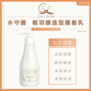水守護 Waterfull 輕羽造型護髮乳 250ml (現貨快速出貨) 免洗護髮 造型頭髮 捲捲乳 維持捲度