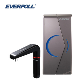 【EVERPOLL】櫥下型雙溫UV觸控飲水機EVB-298-E【單機版｜贈全台安裝｜專利UV滅菌模組】