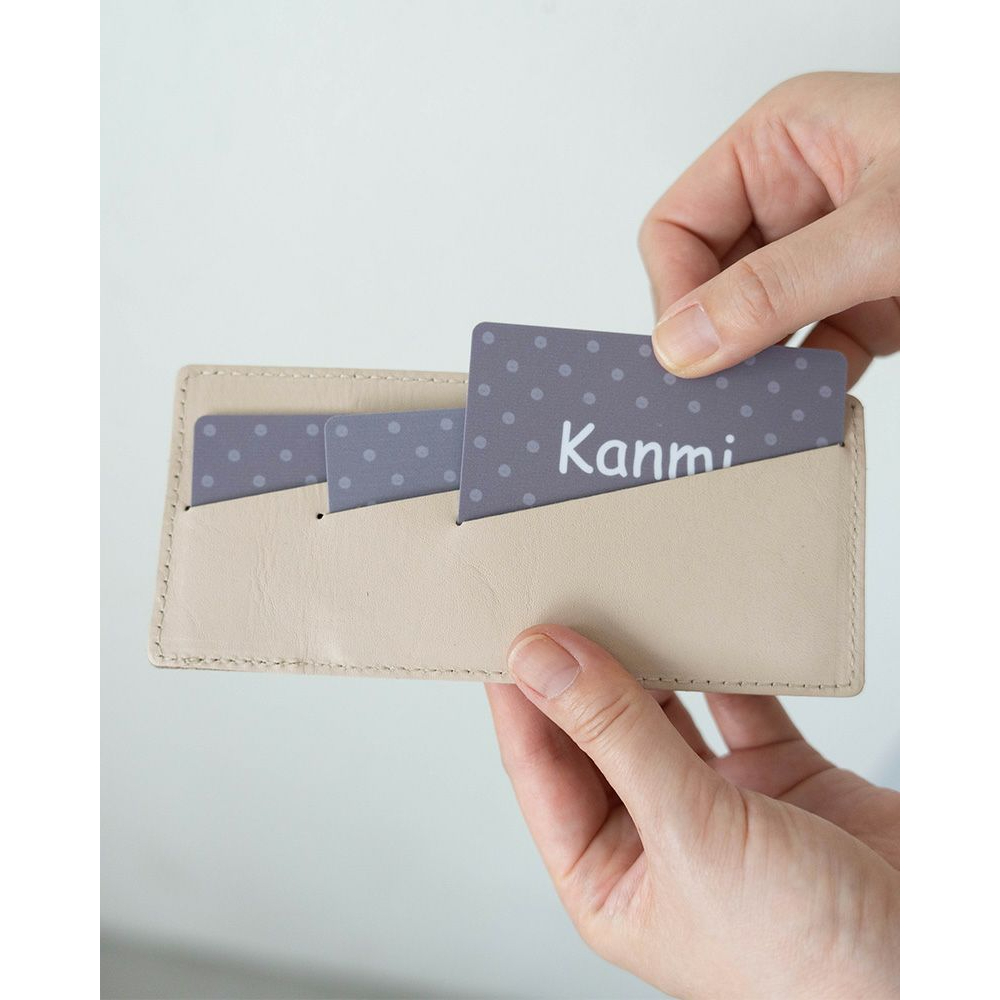 ✈️日本代購✈️現貨+預購 日本製 Kanmi 真皮卡片收納夾 長夾分隔6格卡片收納夾