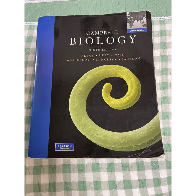 二手 CAMPBELL Biology 9/E REECE ninth 生物學 9版 大學教科書