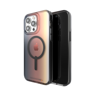 透明夕陽 Gear4【iPhone 14 Pro Max 】D3O® Milan Snap 米蘭 磁吸款 抗菌 防摔殼