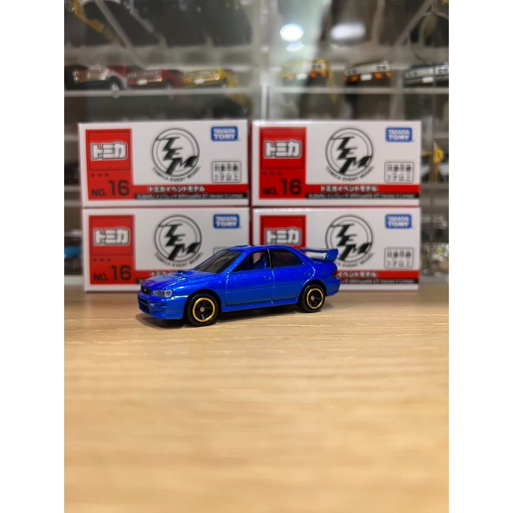 TOMICA EVENT MODEL NO.16三星 SUBARU WRXtypeRA STi (會場限定) 全新未拆封