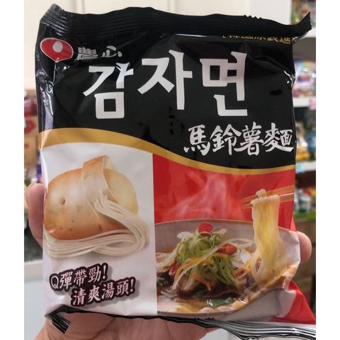 【農心】馬鈴薯袋麵(單包) 市價59元 特價35元~