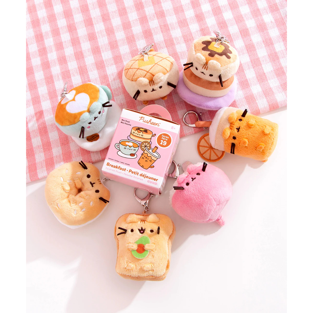 胖吉驚喜包 第19彈 早餐胖吉 Pusheen Breakfast Surprise Plush 早餐 鬆餅 貝果 咖啡