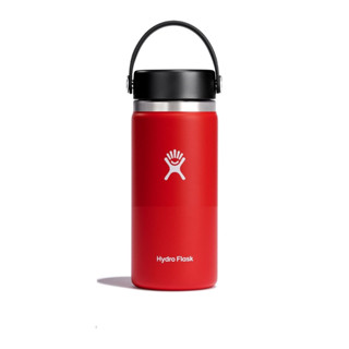 【Hydro Flask】棗紅 寬口真空保溫鋼瓶-提環蓋 16oz 473ml 不鏽鋼保溫保冰瓶保冷保溫瓶 不含雙酚A