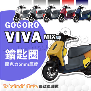 【超Q彩繪】 Gogoro Viva Mix 鑰匙圈 鑰匙圈吊飾 鑰匙扣 機車鑰匙圈 造型鑰匙圈 機車吊飾 壓克力