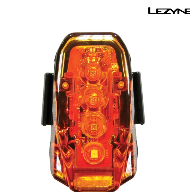 LEZYNE 雷射警示後燈/LED LASER DRIVE REAR (250流明)