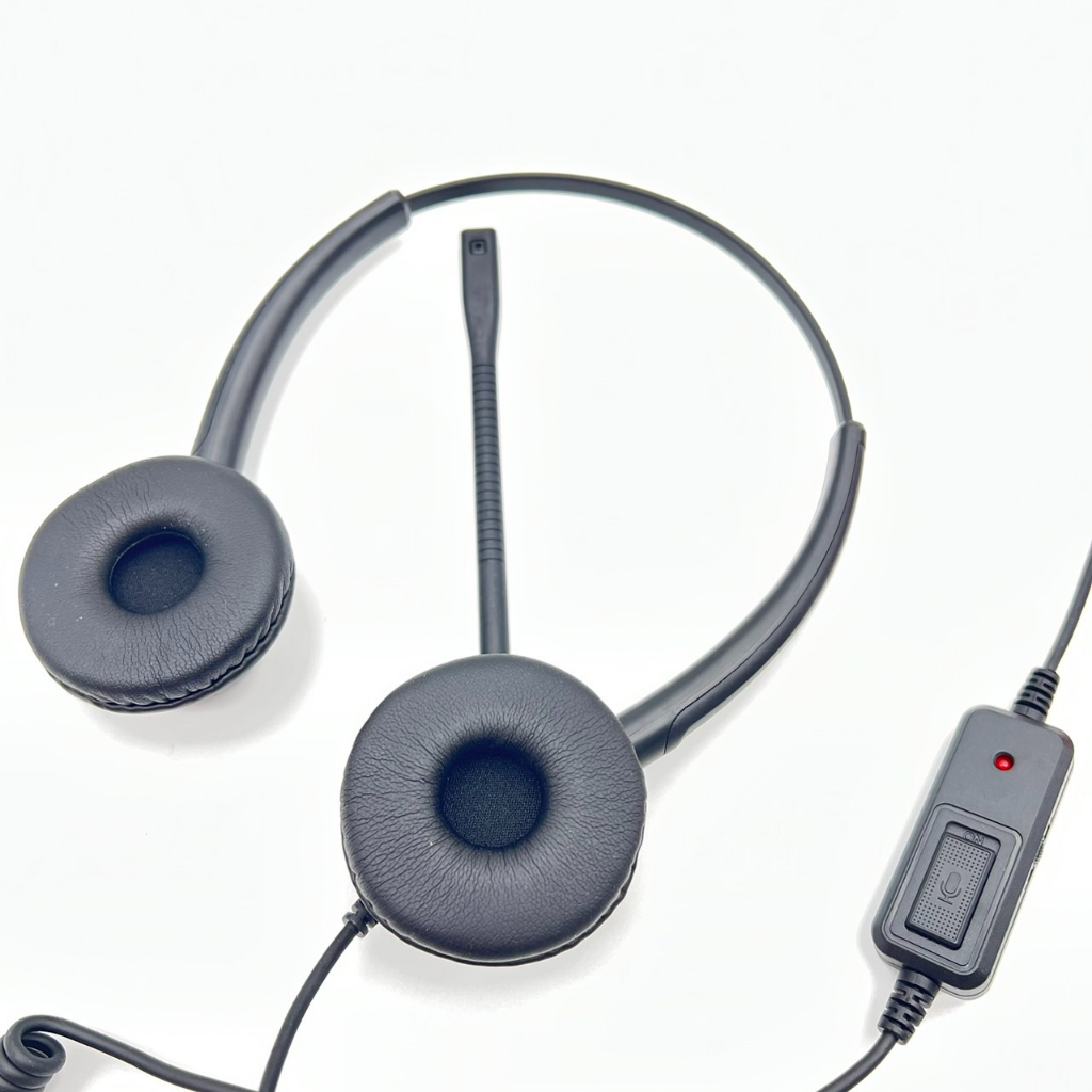 【仟晉資訊】萬國CEI 高端雙耳耳機麥克風 FHV201 含調音靜音功能 開立電子發票 免外接轉接線 頭戴式高端耳麥