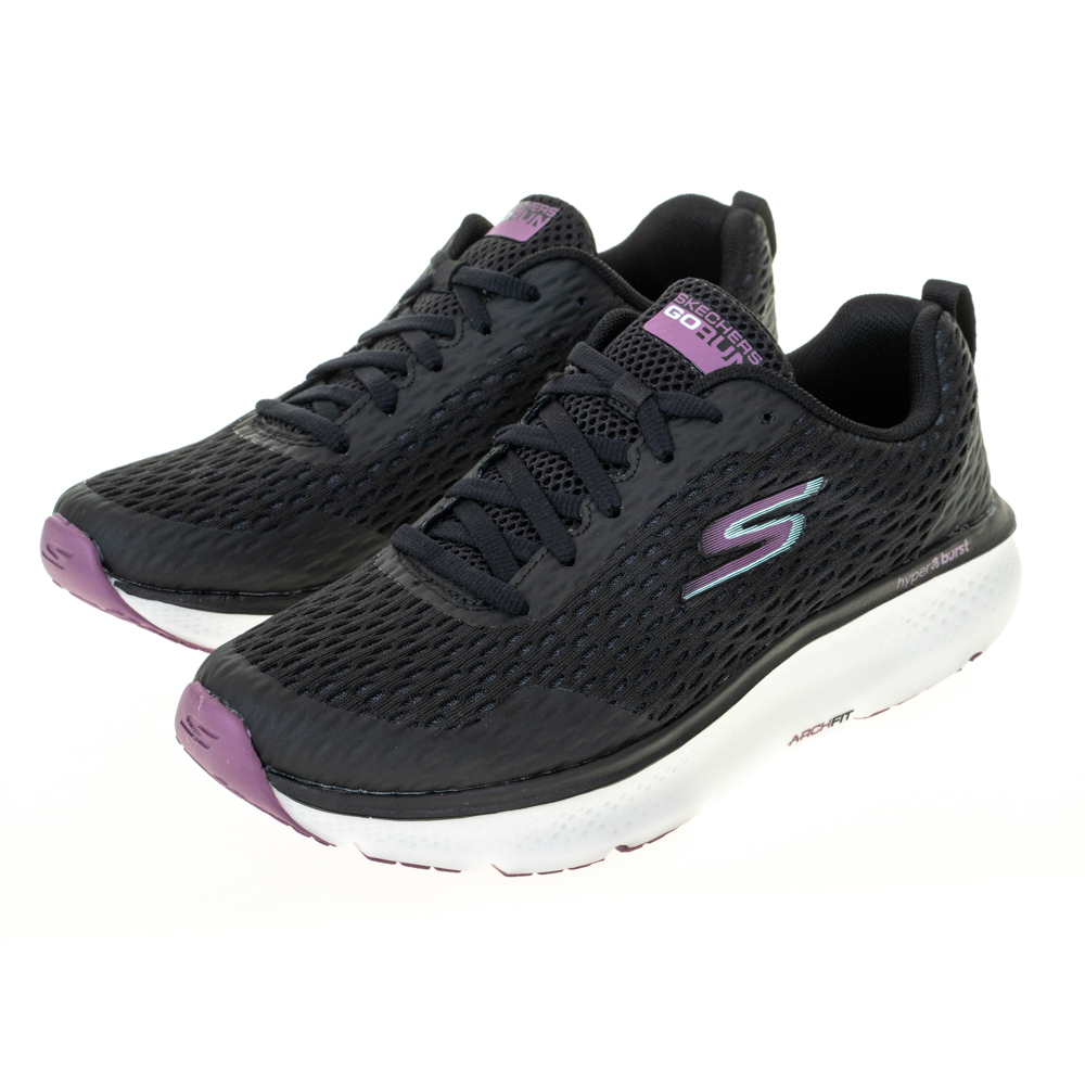 SKECHERS 女慢跑系列 GORUN HYPER PILLARS MAX - 172037BLK