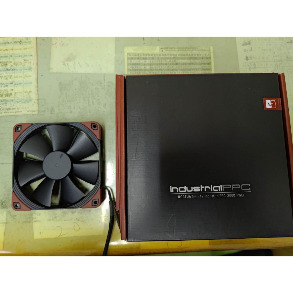 貓頭鷹 Noctua NF-F12 lPPC-3000 工業級IP52 風扇(二手)