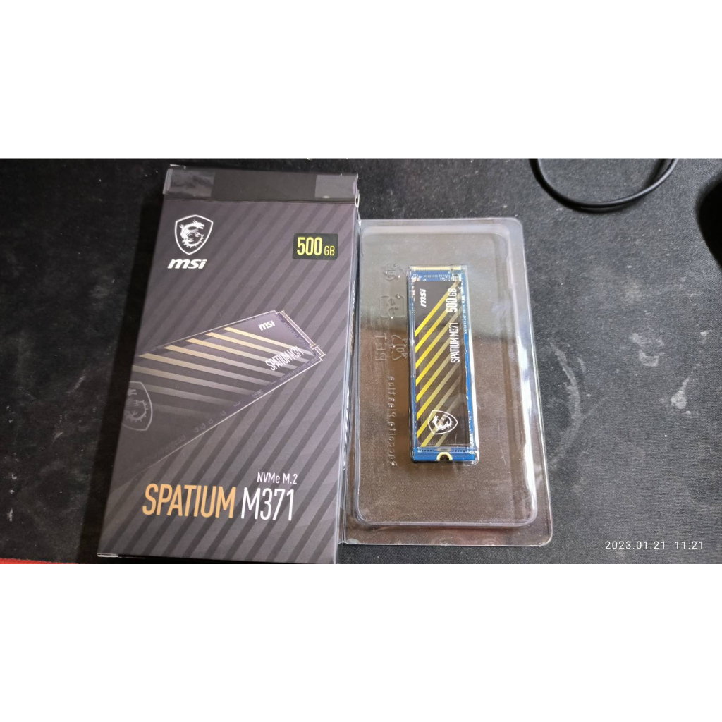 SPATIUM M371 NVME M.2 500GB(保內)