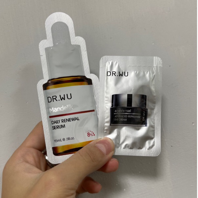 ❤️特價優惠❤️ Dr wu吳醫生試用包小樣 杏仁酸6%、8％/超逆齡修復霜