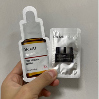 Dr wu吳醫生試用包小樣 杏仁酸6%、8％/超逆齡修復霜