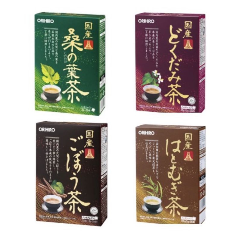 日本 Orihiro 牛蒡茶、桑葉茶、薏仁茶、魚腥草茶 日本茶 茶包 100%日本國產養生茶 健康茶