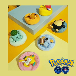 🖇️預購文🖇️ POKÉMON 寶可夢 瞌睡版本 禮盒組 (一組六隻 附慵懶沙發座) 皮卡丘 妙花種子 伊布 卡比獸