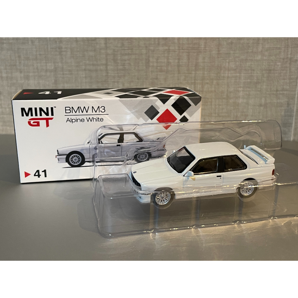 TSM 1/64 Mini GT BMW E30 M3 Alpina 白 絕版