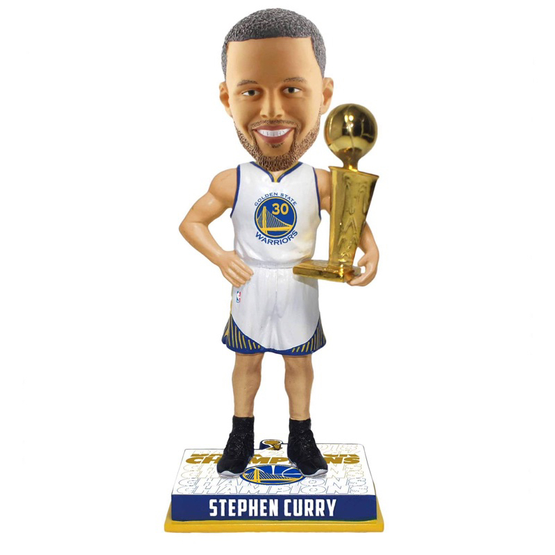 Stephen Curry 金州勇士隊2018 NBA 冠軍紀念搖頭公仔