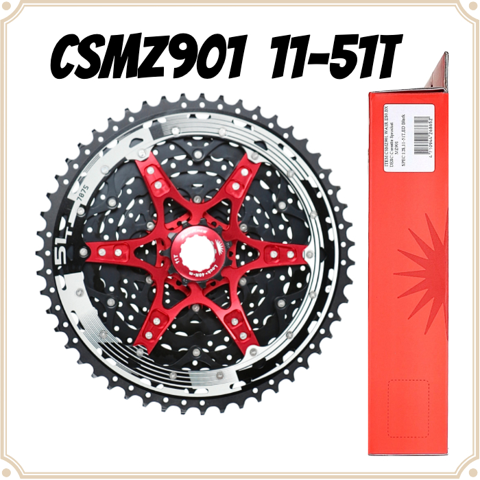 現貨 原廠正品 Sunrace CSMZ901 適用HG棘輪座 11/51T 飛輪 12速 登山車 自行車 腳踏車 單車