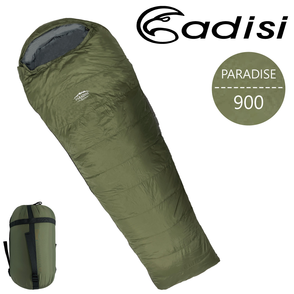 ADISI PARADISE 900 羽絨睡袋 和平橄欖 / 登山睡袋 露營睡帶